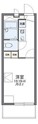 レオパレスエイムフル仙台 1Kの間取図画像
