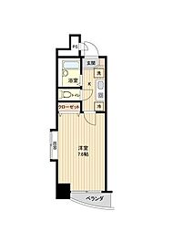 Ｌａ　Ｄｏｕｃｅｕｒ宮町 9階1Kの間取り