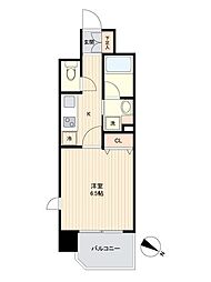 LiveCasa仙台長町 1Kの間取図画像