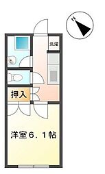 間取図画像 1K