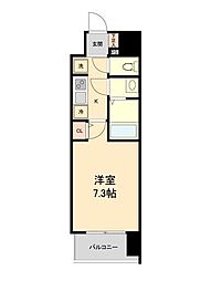 HF仙台本町レジデンス 1Kの間取図画像