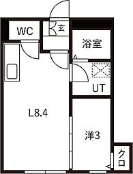 GRAND MAISON K 1階1LDKの間取り