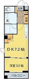 間取図画像 1DK