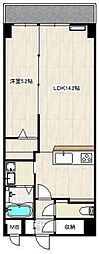 レジデンス宮城野テラス 1LDKの間取図画像