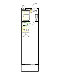 間取図画像 ワンルーム