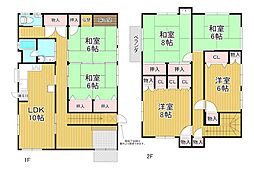 直方市山部戸建(山林付)