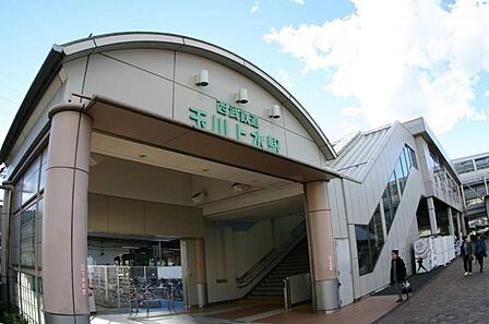 西武拝島線「玉川上水」駅 1208m