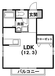 間取図画像 ワンルーム