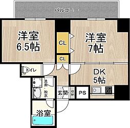 間取図画像 2DK