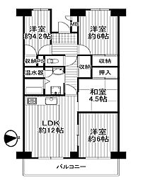 間取図画像 4LDK