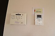 ALSOKホームセキュリティ標準搭載、カラーモニター付インターホン（録画機能付）
