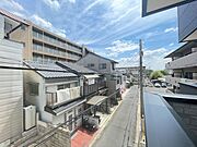 バルコニーからの眺望！陽当たり・通風良好です♪（※同タイプ部屋2階からの眺望）