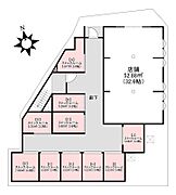 1階部分に各住戸専用トランクルーム（ストックヤード）がございます♪