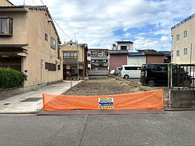 外観:大宮通に面する売土地約46坪!現況更地! 外観:大宮通に面する売土地約46坪!現況更地!