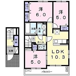 ラウレア 3LDKの間取図画像