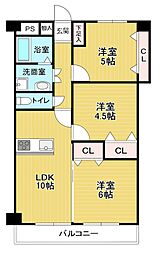 間取図画像 3LDK