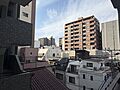バルコニーから...