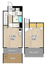 CITYSPIRE鶴見 1LDKの間取図画像