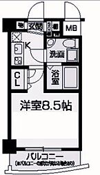 間取図画像 1K