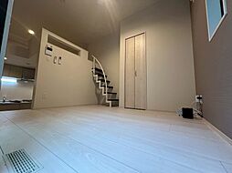 スカイフラット姫島 2階ワンルームのリビング/ダイニング