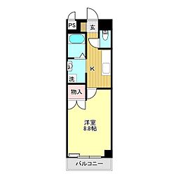 リヴスペースW 4階/402