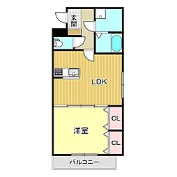 ヴィガラス7 2階/201