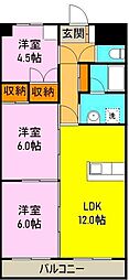 セードルせせらぎ 3階