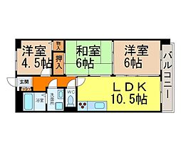 間取図画像 3LDK