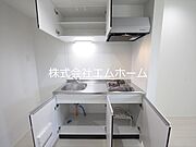 システムキッチン（ガス2口コンロ付）　イメージ写真