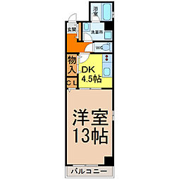 間取図画像 1DK