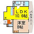 さくらHillsRiverSideWEST3階10.7万円