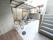 屋根付駐輪場