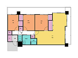 間取図画像 3LDK