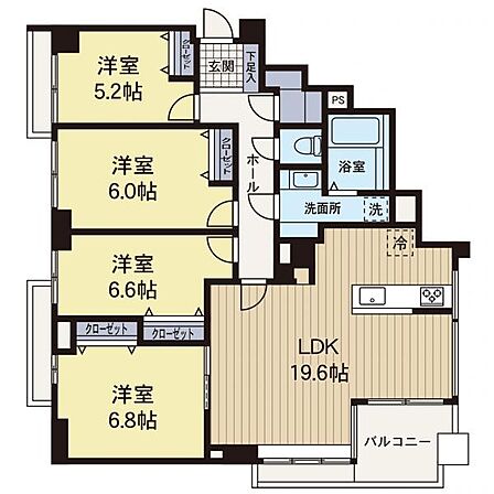 【マンション】間取り図