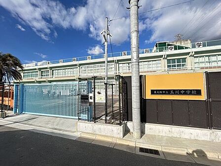 東大阪市立 玉川中学校 1310m