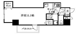 メイフェアCOEX Premium ワンルームの間取図画像