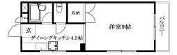トミーハウス 1DKの間取図画像