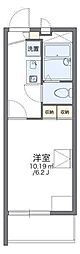 レオパレスフォーユー本町 1Kの間取図画像