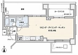 グローリオ本所 ワンルームの間取図画像