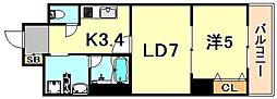 LAFFICE 2Kの間取図画像