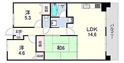 アプリーレ垂水 3LDKの間取図画像