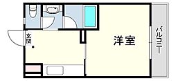 ファーストマンション 1Kの間取図画像