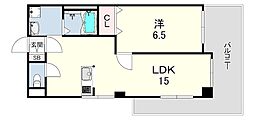パレスタジオ 1LDKの間取図画像
