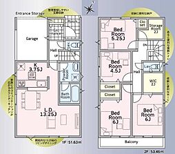JR京浜東北・根岸線 浦和駅 バス8分 大谷口県営住宅下車 徒歩8分