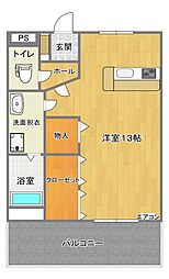 プレミール15番館 2階/206