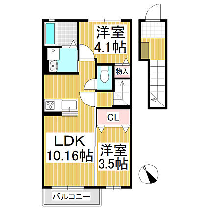 ポンテ・マローネA_間取り_0
