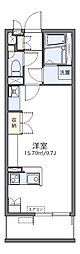 レオネクスト長府駅前 ワンルームの間取図画像