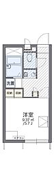 レオパレスTSUGIMURA 1Kの間取図画像