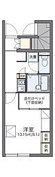 レオパレスCAMELLIA 1Kの間取図画像