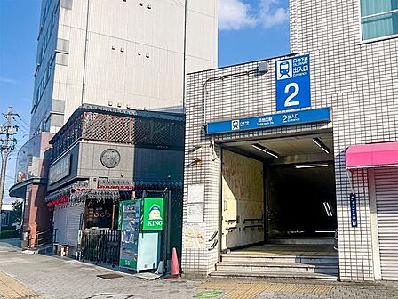 地下鉄 築地口駅 1490m